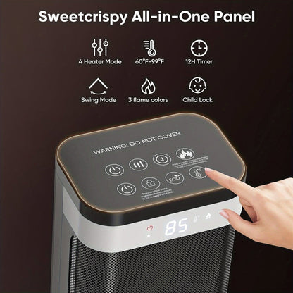 Space Heater Portable Electric Warm Air