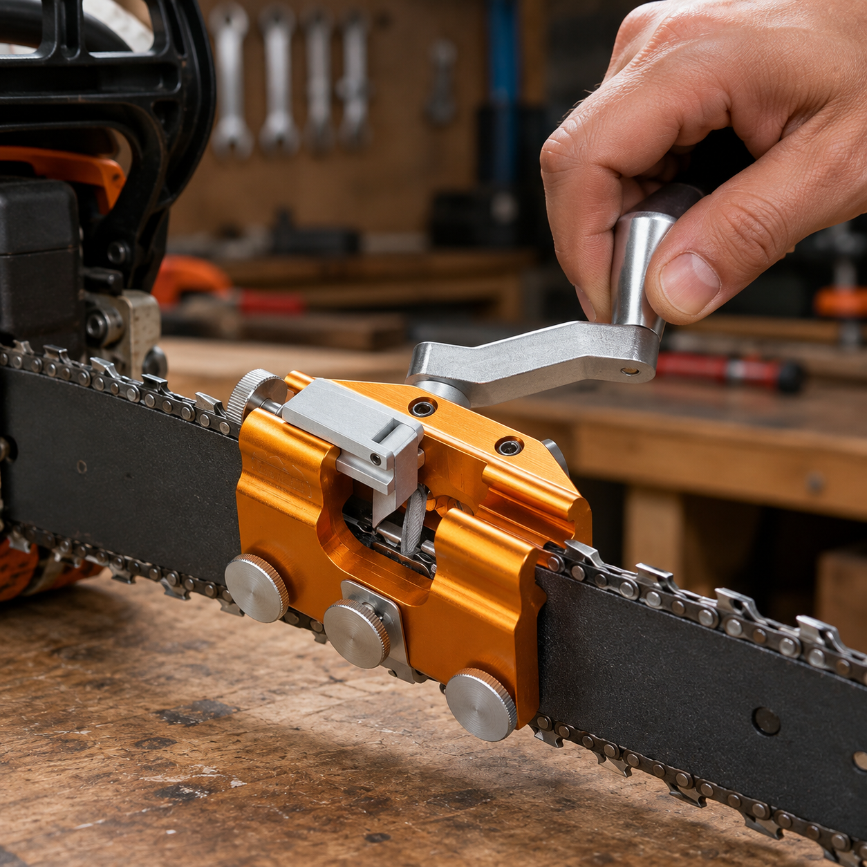 Accurate Chainsaw Sharpening Tool Chain