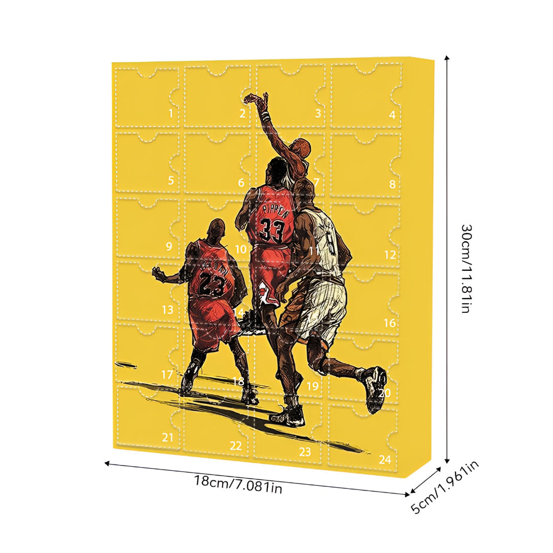 Advent Calendar Basketball Collectible