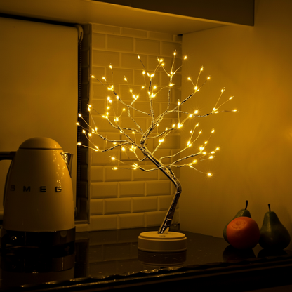 Table Lamp Decorative Bonsai Tree LED Light