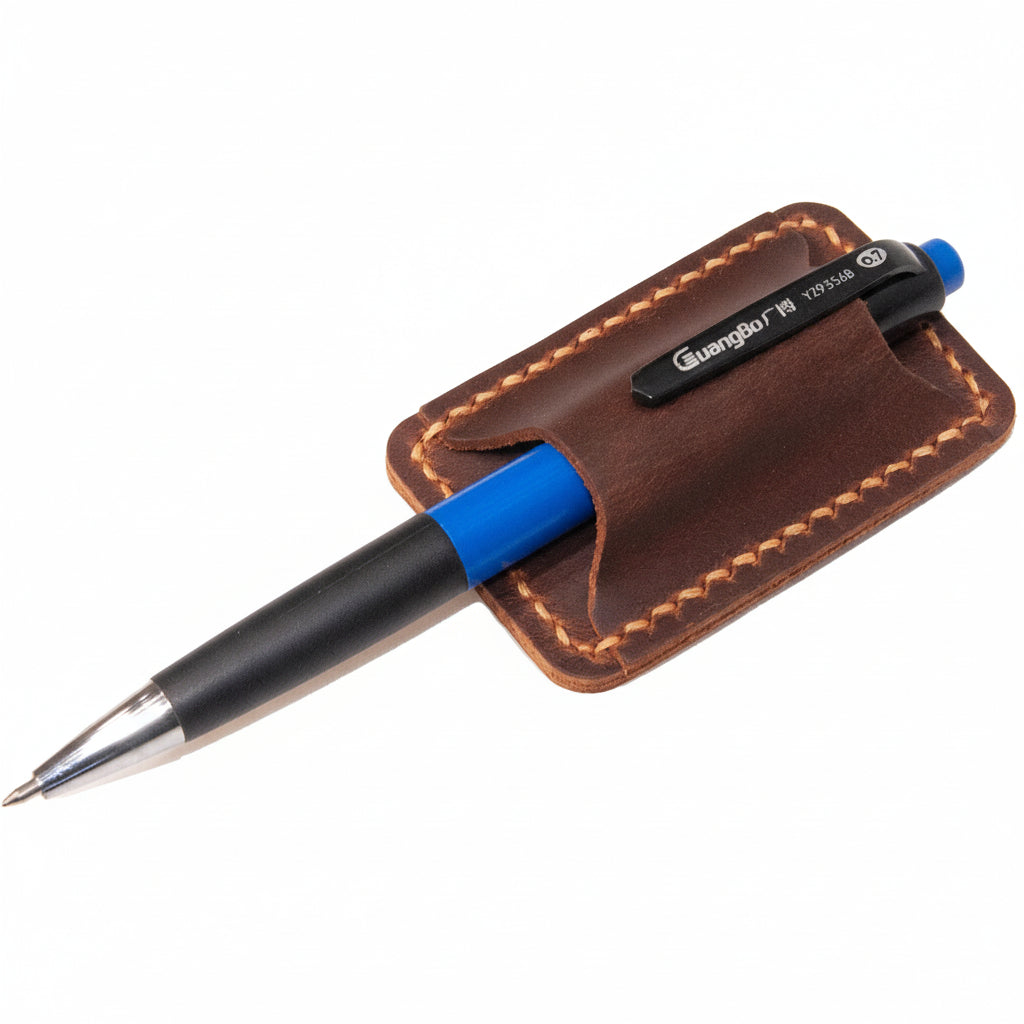 Pen Holder Leather Journal Clip Hand