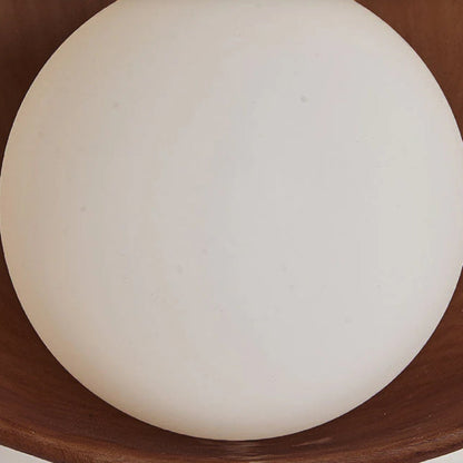 Modern Minimalist Round Wall Sconce Resin &