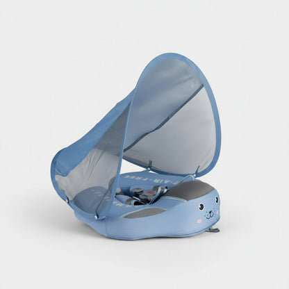 Baby Pool Float Infant Swim Float Canopy
