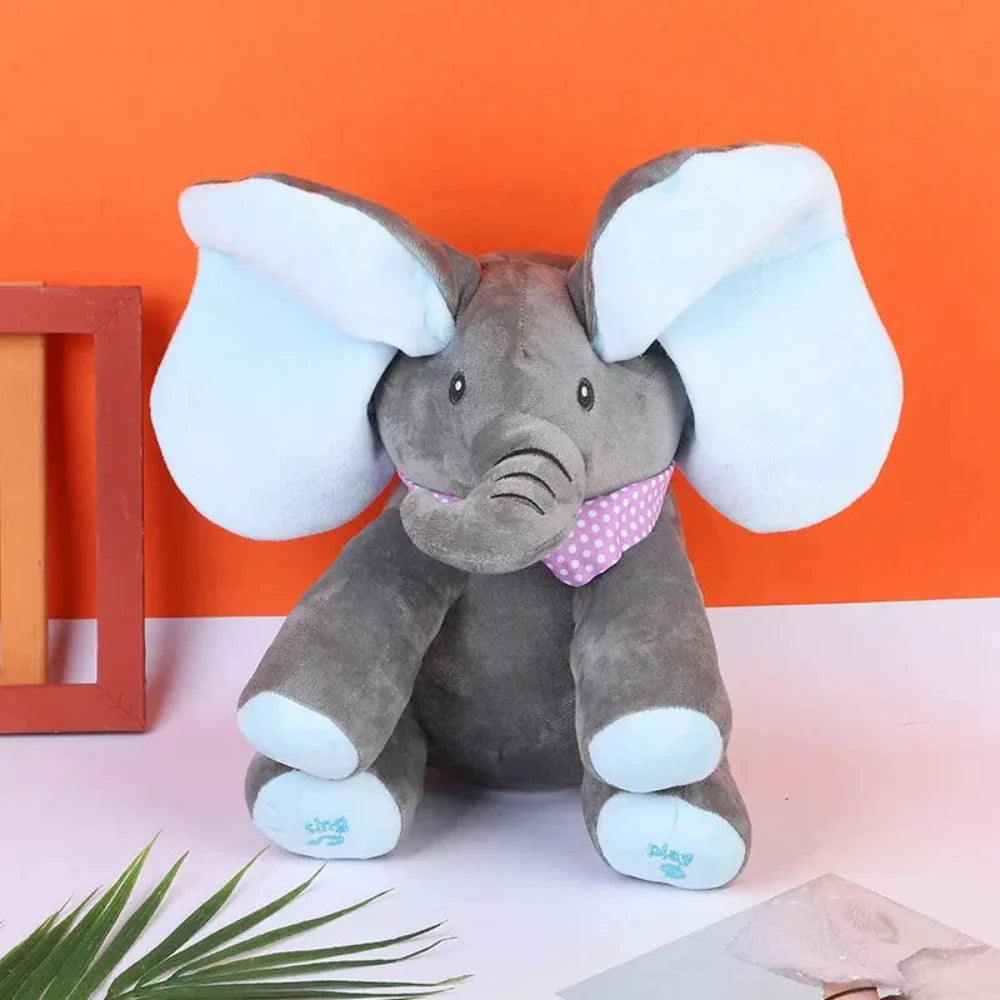 Baby Toy Interactive Elephant Musical Tummy