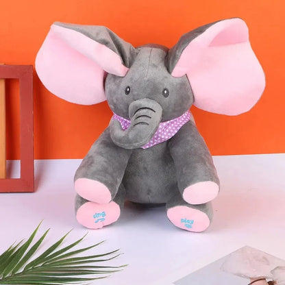 Baby Toy Interactive Elephant Musical Tummy
