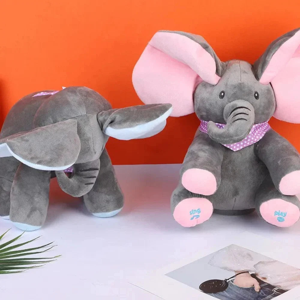 Baby Toy Interactive Elephant Musical Tummy