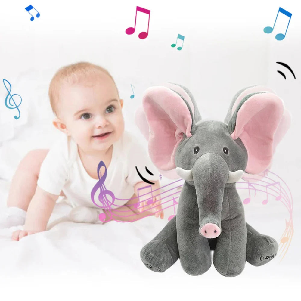 Baby Toy Interactive Elephant Musical Tummy
