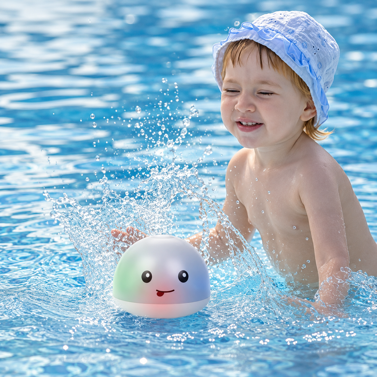 Bath Toy Automatic Water Sprinkler Whale