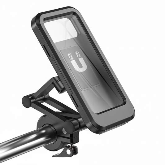 Bike Phone Mount Waterproof 360 Rotation