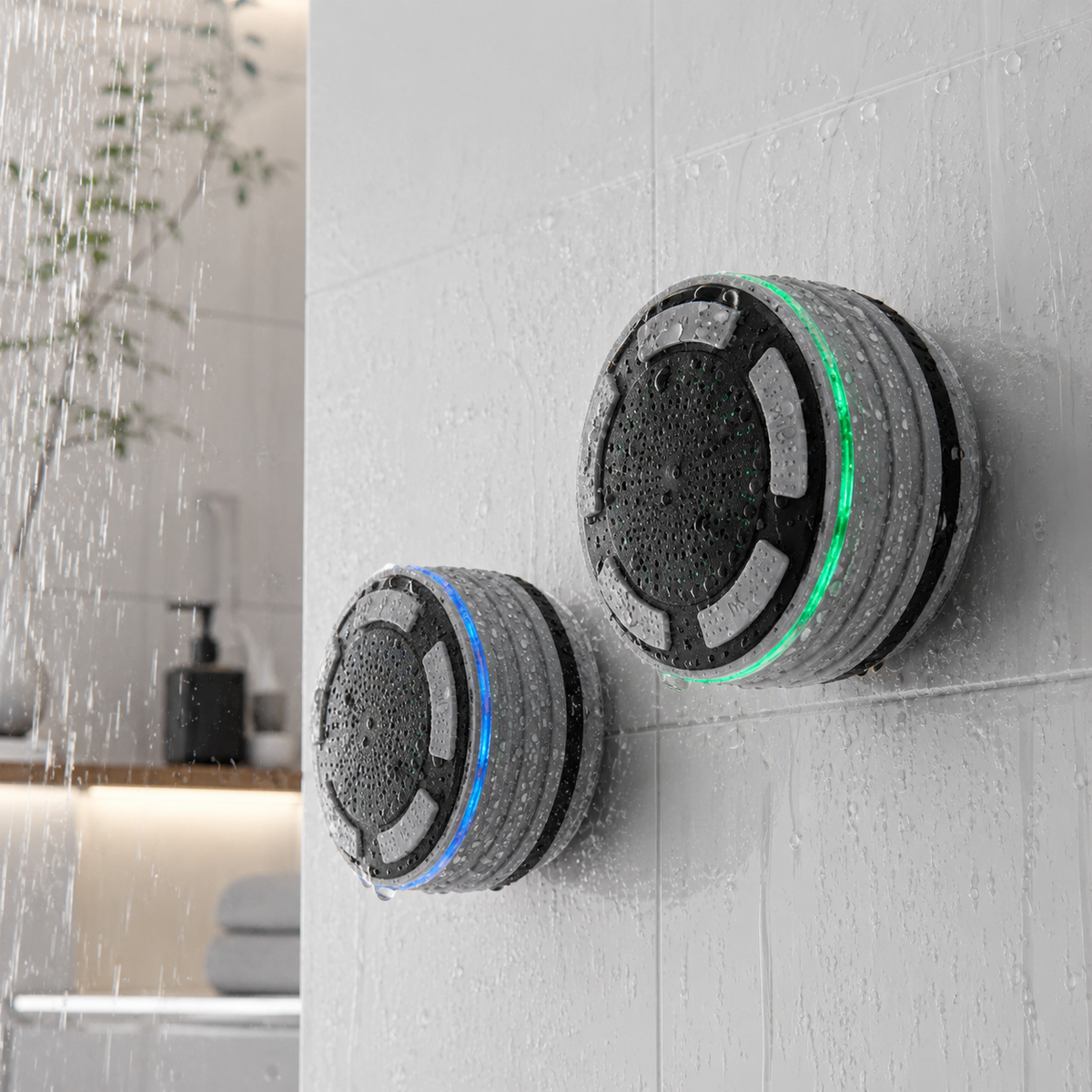Bluetooth Speakers Shower Wireless Waterproof Design