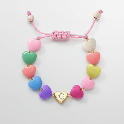 Bracelet Mothers Day Personalized Heart