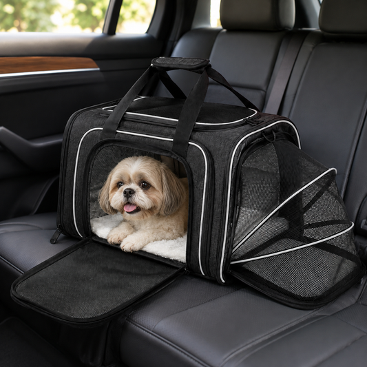 Breathable Mesh Pet Carrier Expandable