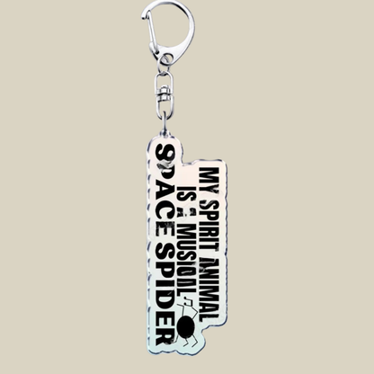 Bunnycat Keychain Funny Acrylic Charm Cute