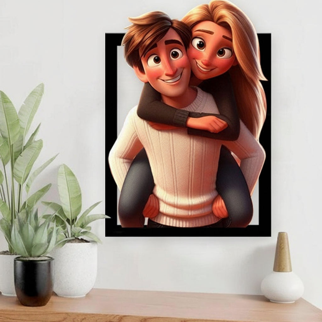 Wall Art Personalized Acrylic 3D Photo Frame