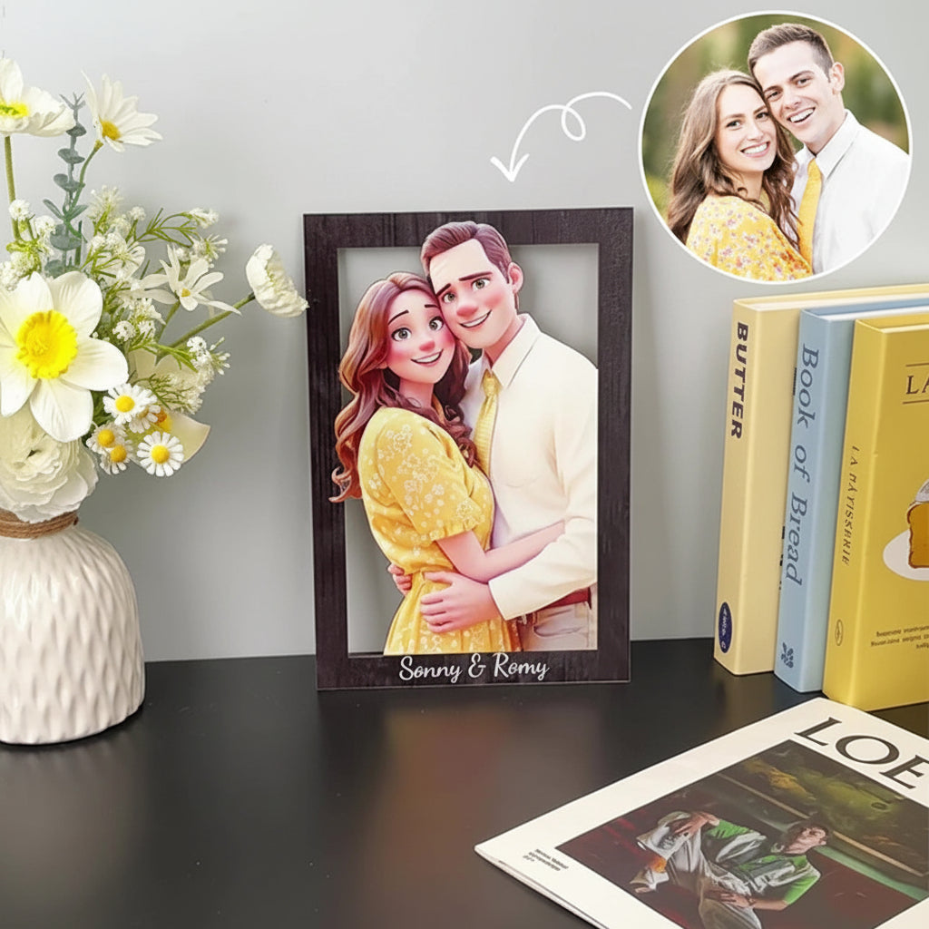 Wall Art Personalized Acrylic 3D Photo Frame