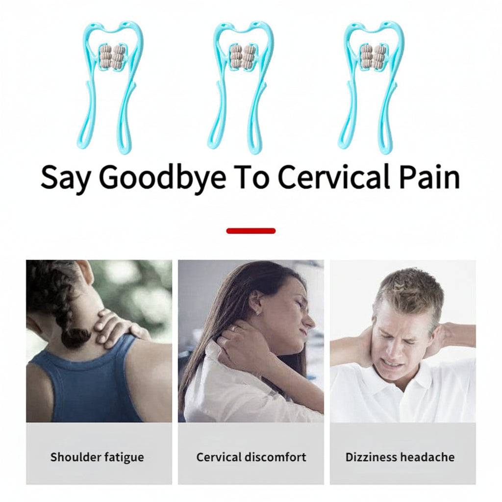 Neck Ergonomic Massager Manual Cervical