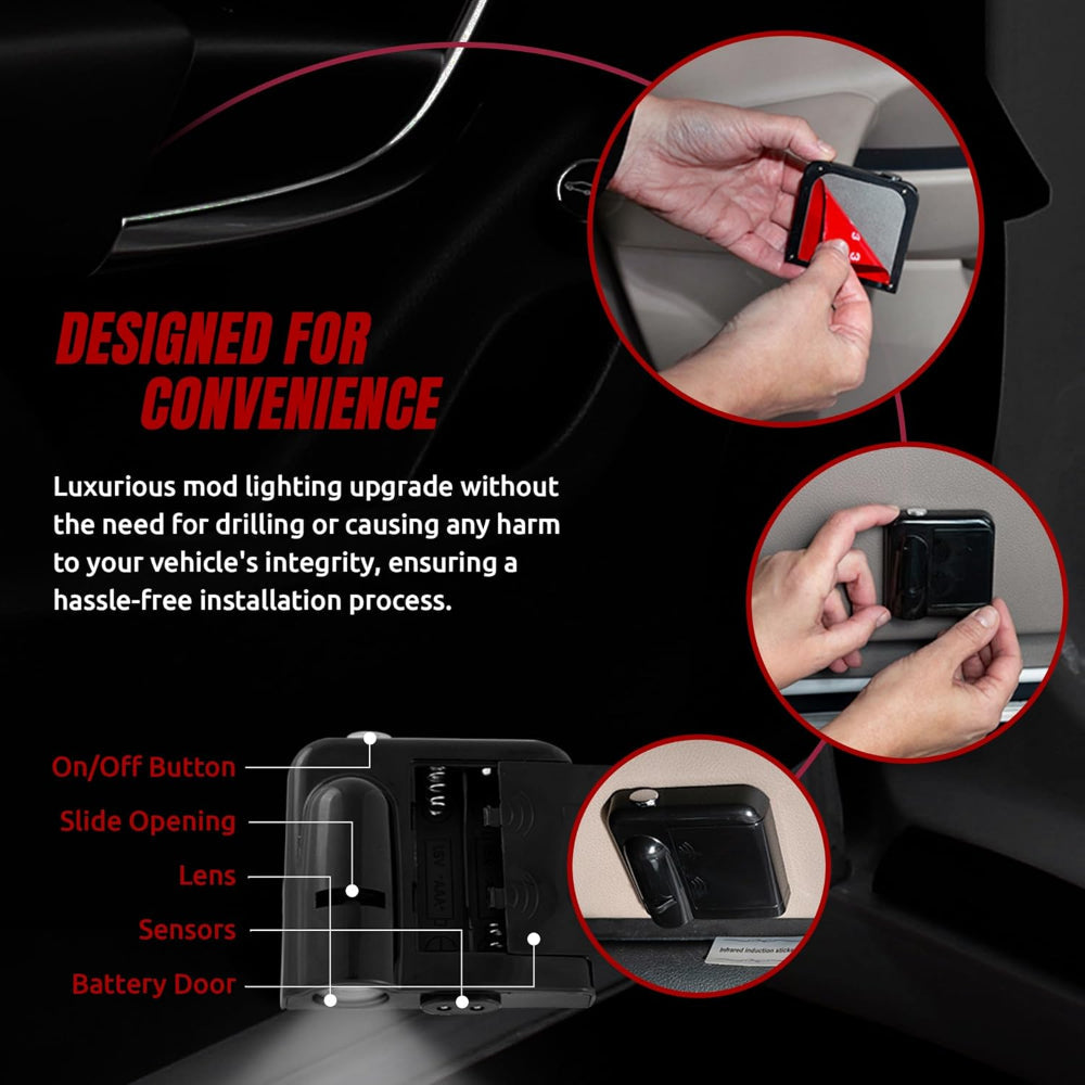 Car Door Light LED Projector Wireless Entry