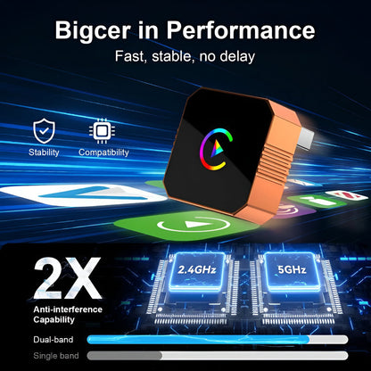 Carplay Adapter Wireless Mini USB Auto