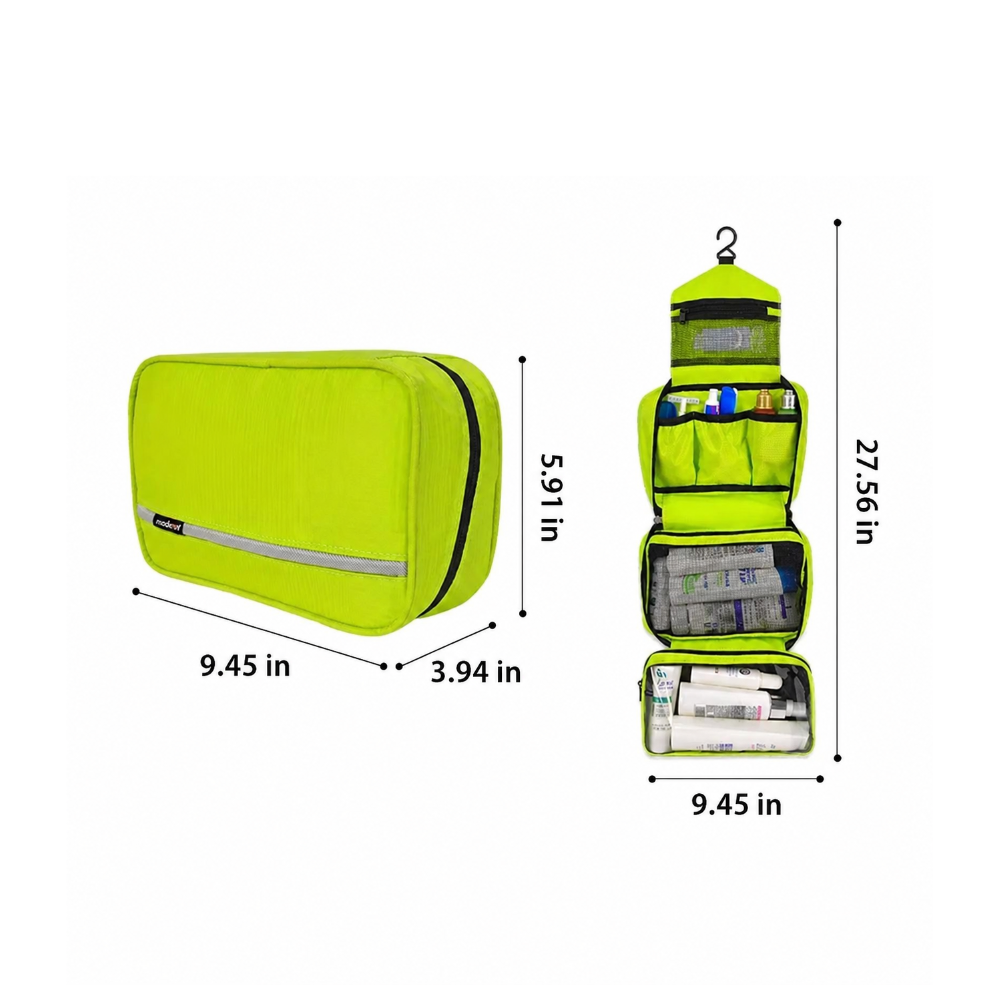 Toiletry Bag Travel Cosmetic Bag Hanging Zip
