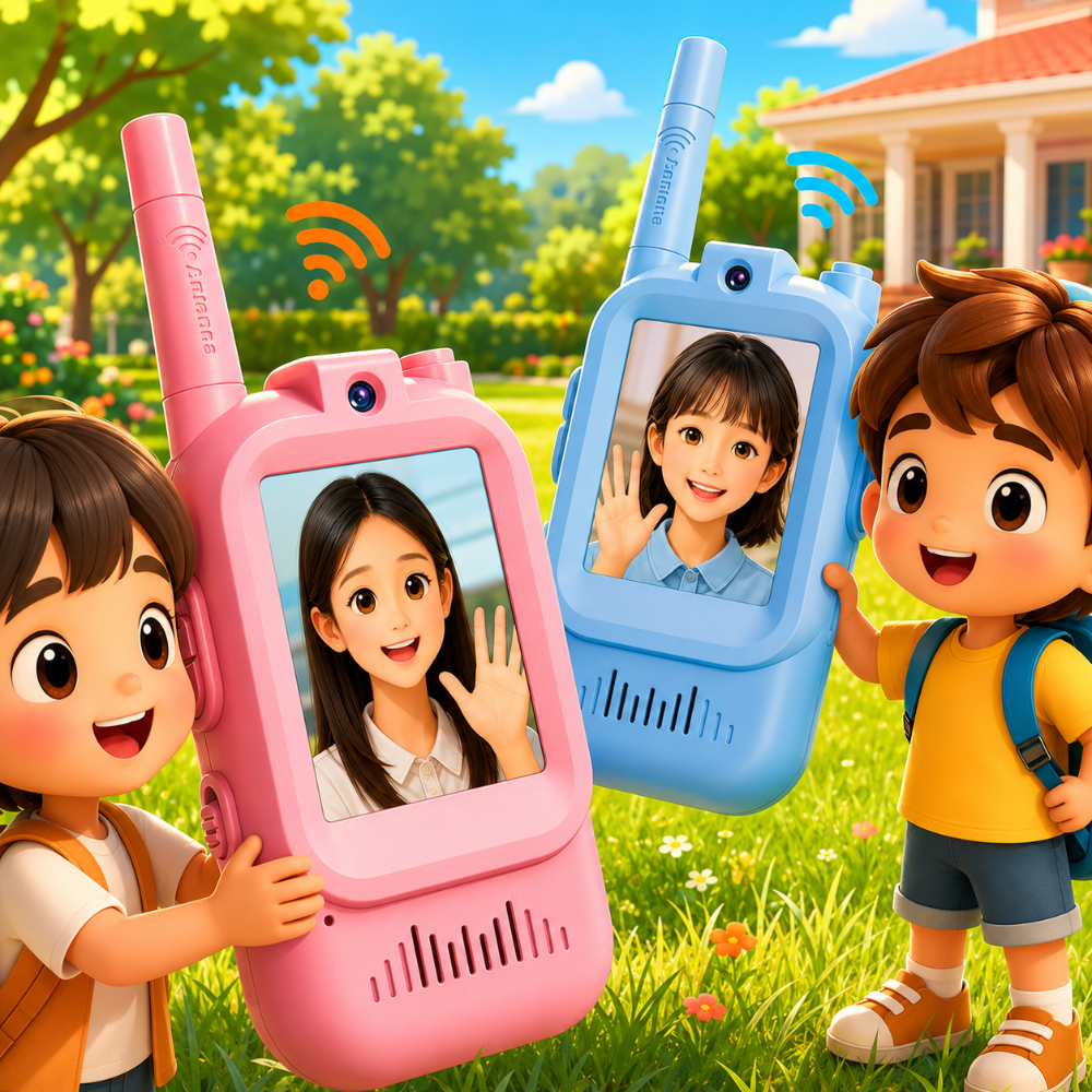 Children's Video Walkie Talkie Rechargeable