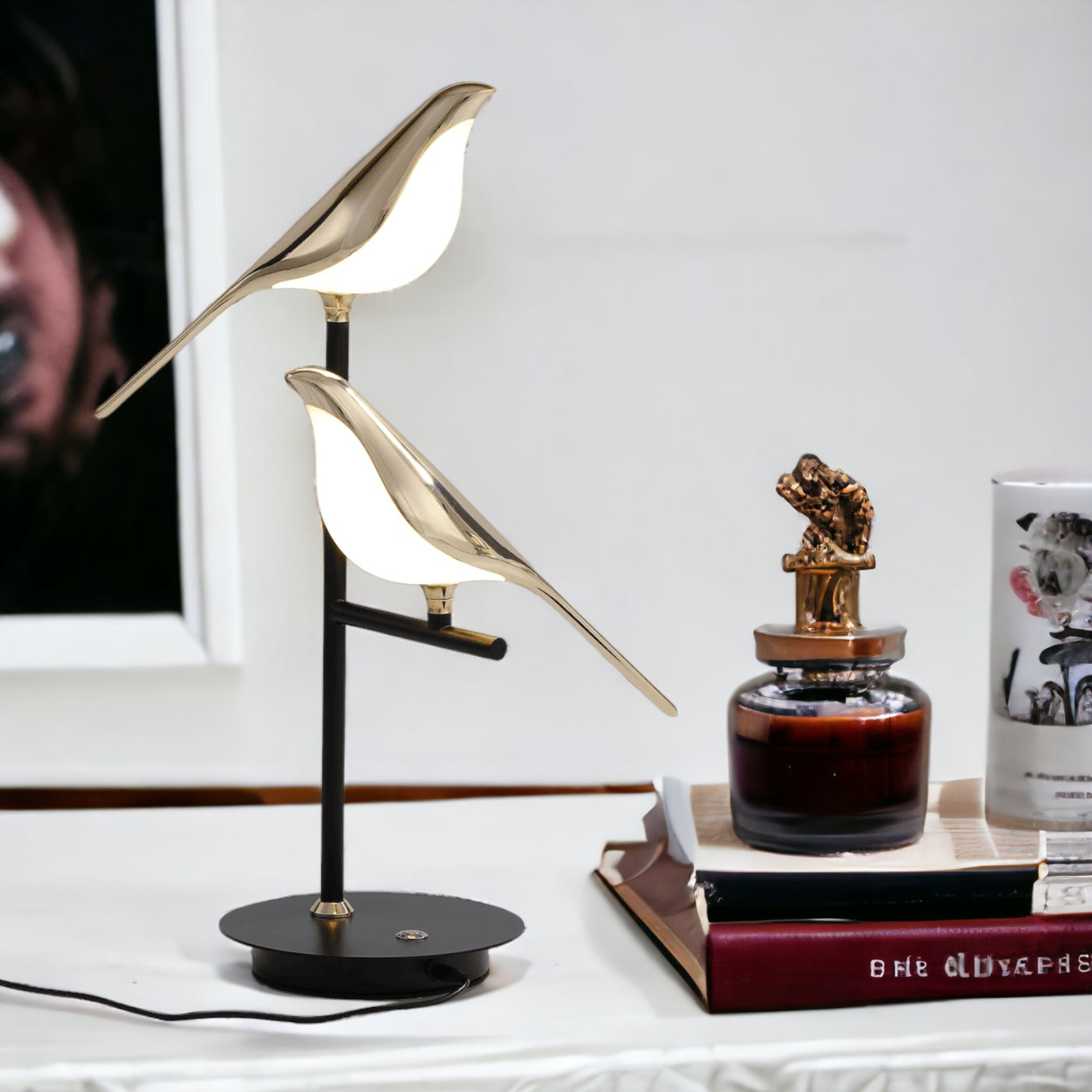 Golden Birdlight Wall Lamp Modern Nordic LED