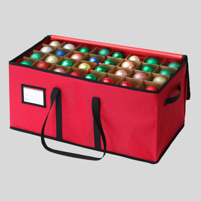 Christmas Ornament Storage Box Adjustable