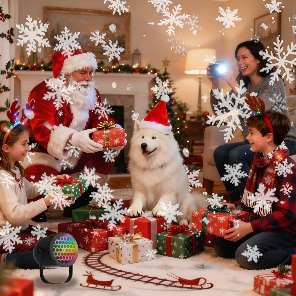 Christmas Projector Light Rotating LED
