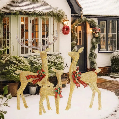Christmas Outdoor Decorations LED Reindeer