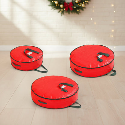Ornament Storage Bag Polyester Christmas
