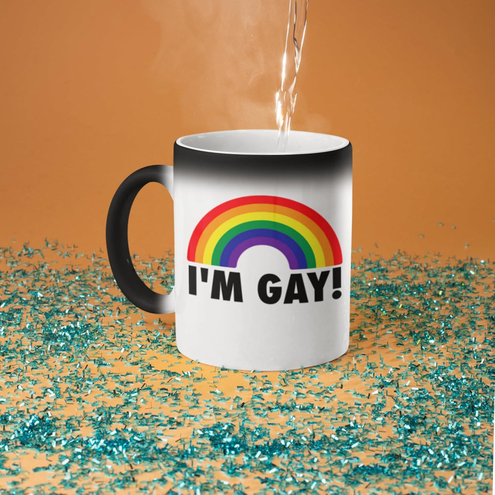 Coffee Mug Color Changing Heat Sensitive