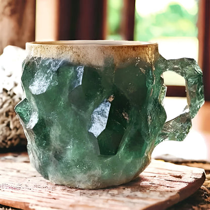 Coffee Mug Decorative Stone Style Drinkware