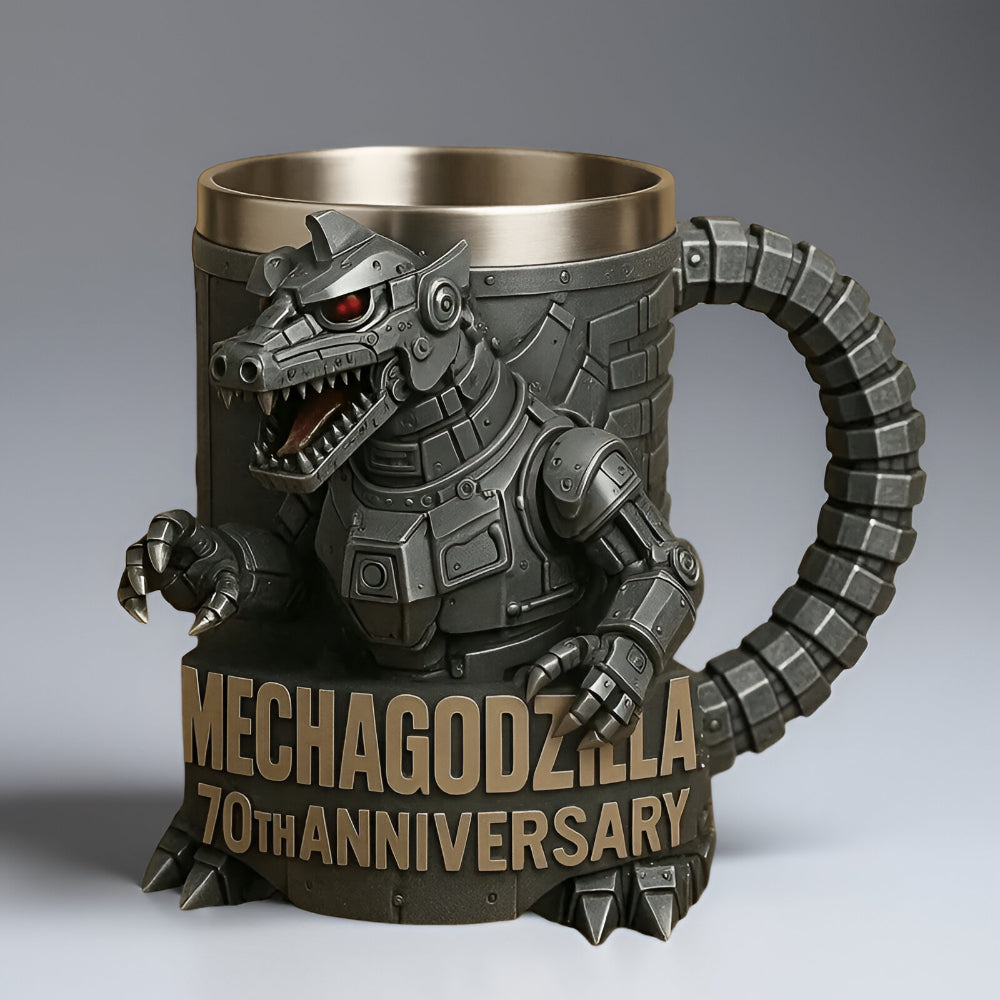 Coffee Mug Monster Figure 3D Sculpted