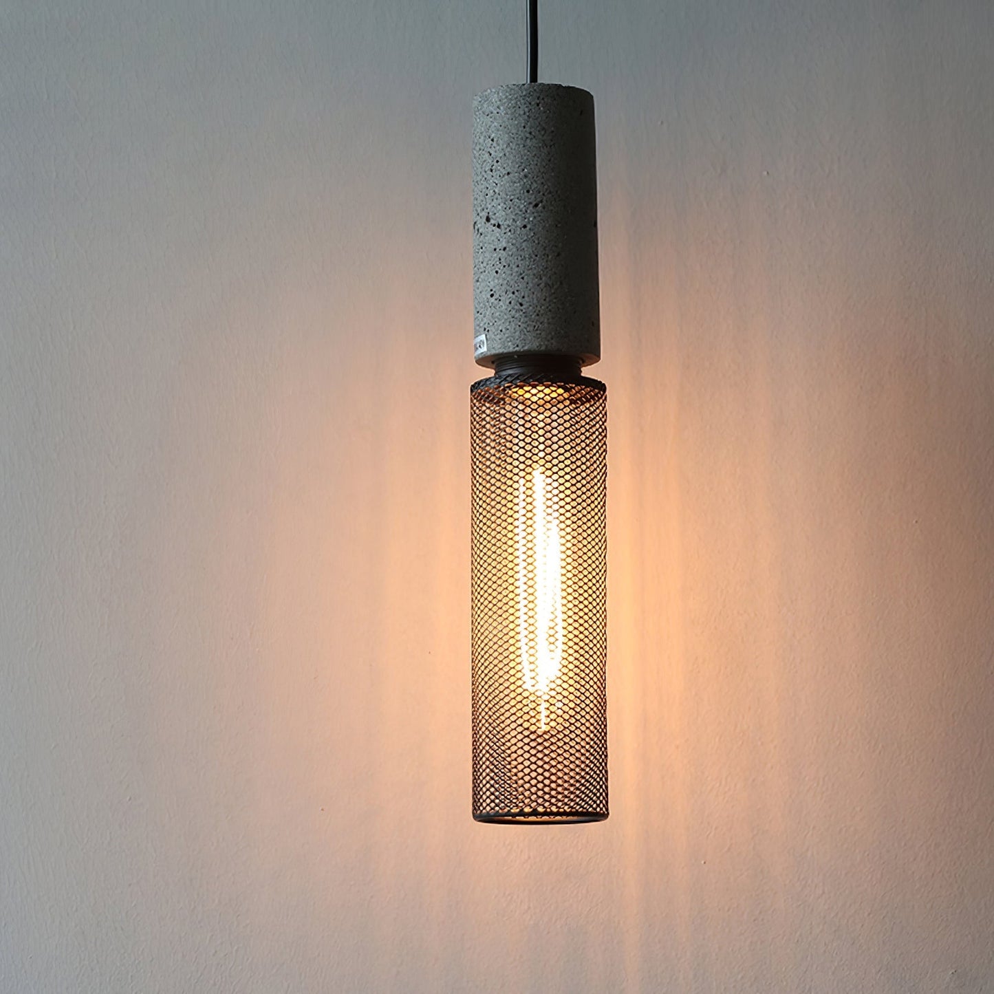 Urban Concrete Pendant Light Industrial LED