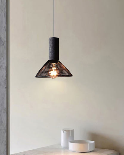 Urban Concrete Pendant Light Industrial LED
