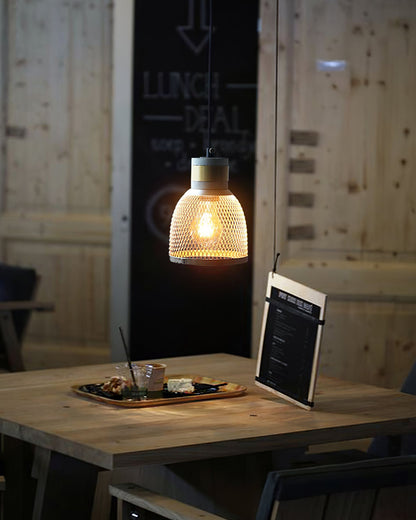 Urban Concrete Pendant Light Industrial LED