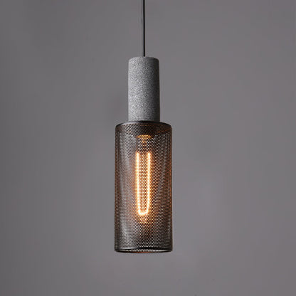 Urban Concrete Pendant Light Industrial LED