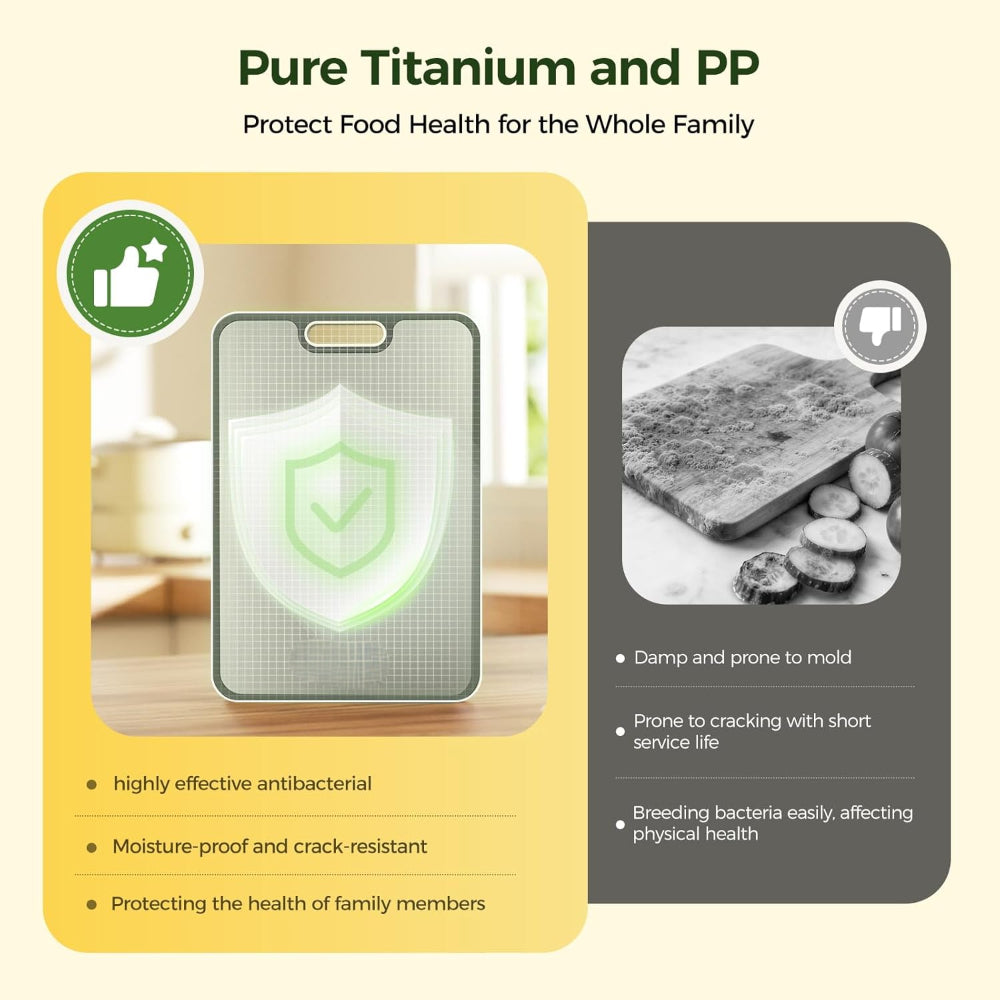 Cutting Board Double Sided Metal Kitchen