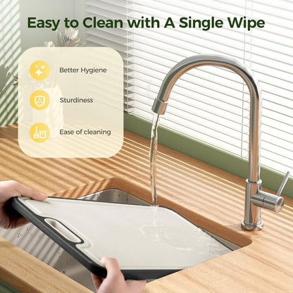 Cutting Board Double Sided Metal Kitchen