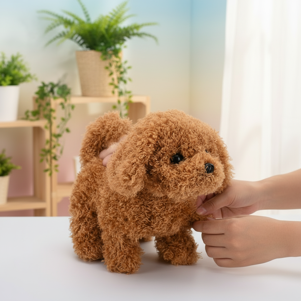 Plush Toy Interactive Puppy Walking Barking