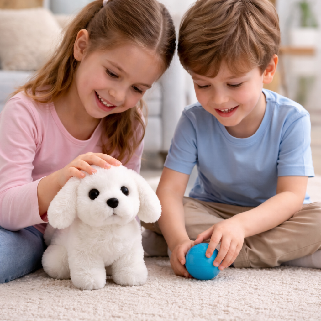 Plush Toy Interactive Puppy Walking Barking