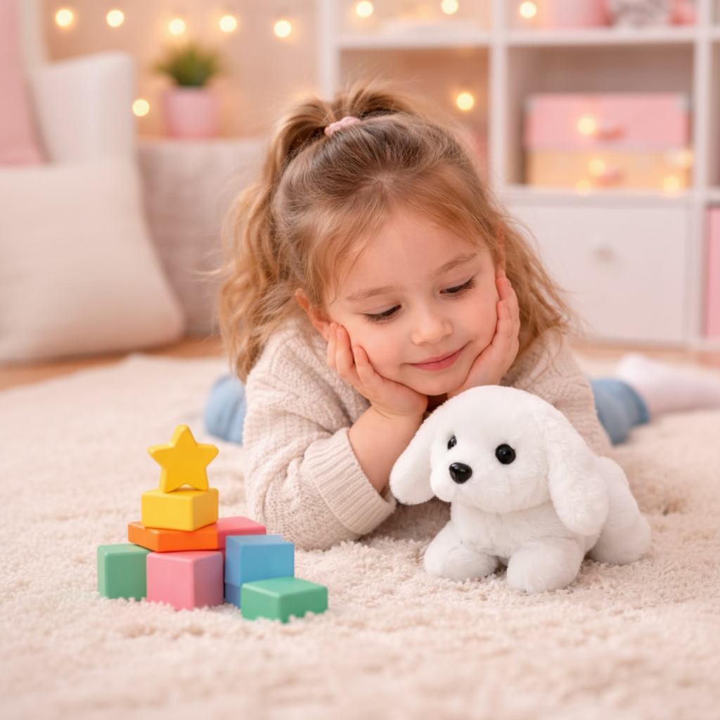 Plush Toy Interactive Puppy Realistic Moving
