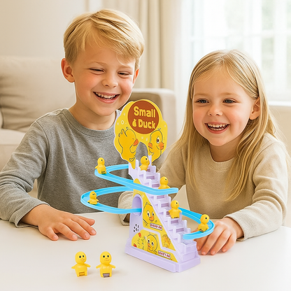Kids Toy Duck Slide Interactive Music Light
