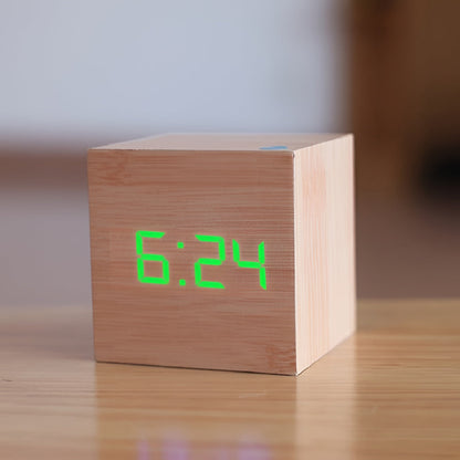 Digital Alarm Clock LED Display Desk