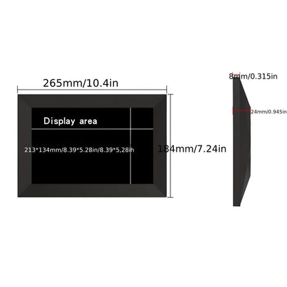 Digital Photo Frame WiFi Touchscreen HD