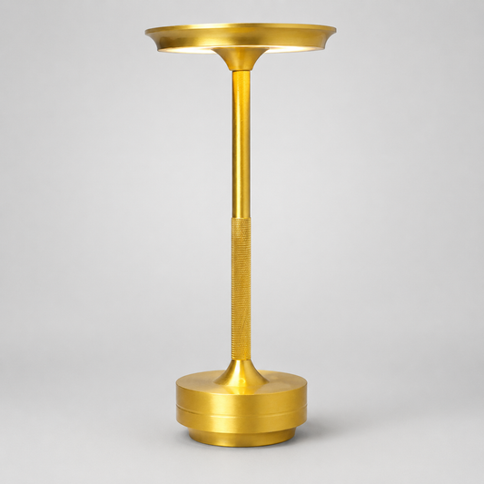 Dimmable Lamp Wireless Metallic Table Lamp