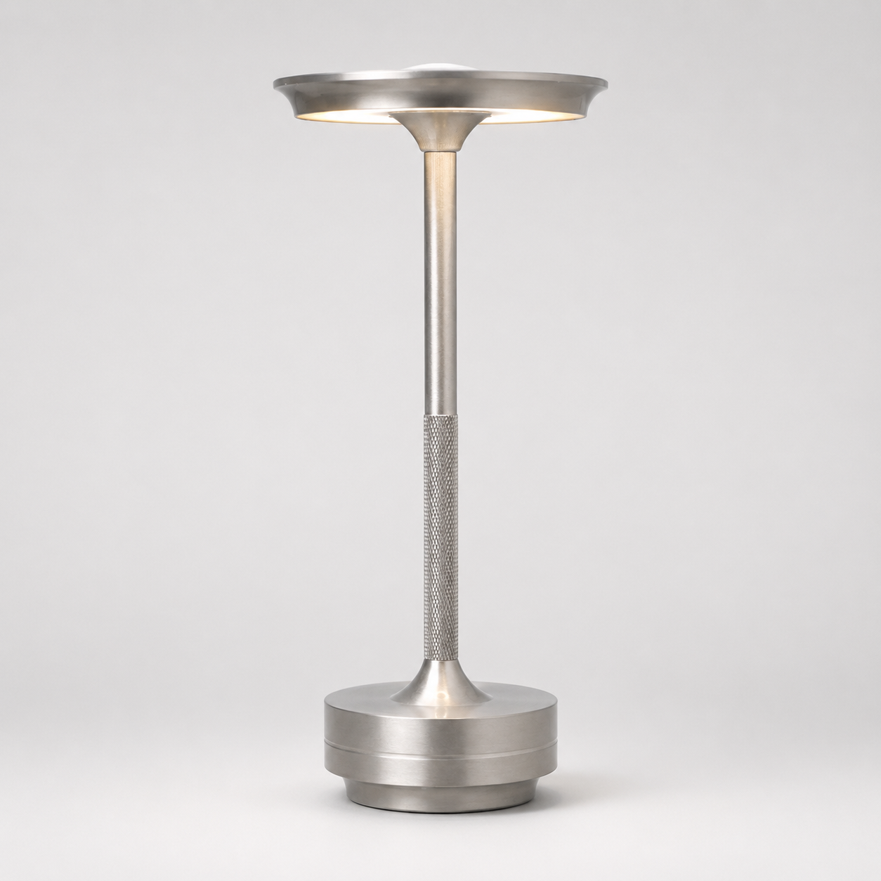 Dimmable Lamp Wireless Metallic Table Lamp