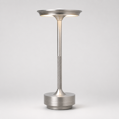 Dimmable Lamp Wireless Metallic Table Lamp