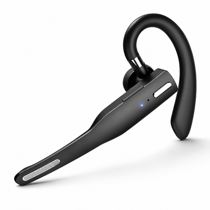 Dual Mic Bluetooth Headset Noise Cancelling Foldable