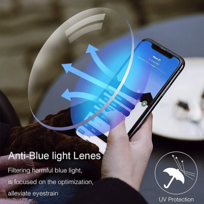 Eyeglasses Progressive Blue Light Blocking