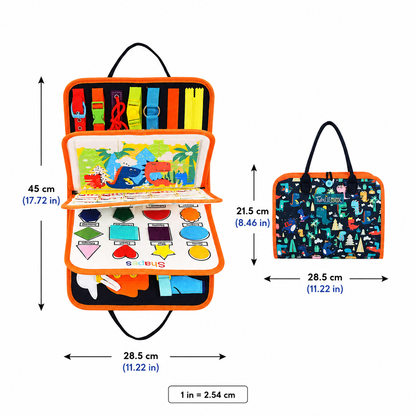 Educational Toys Montessori Busy Board